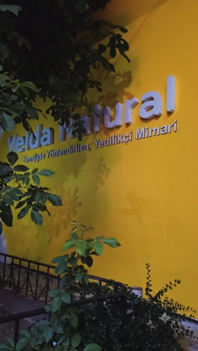 Yelda Natural Kutu Harf Tabela, Uşak