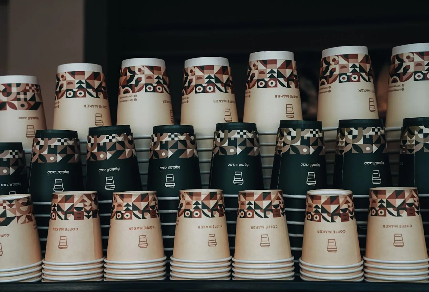 Baskılı Karton Bardak, Uşak